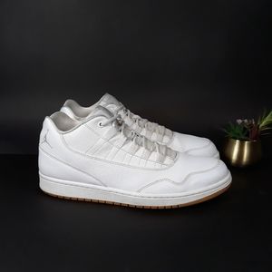 jordan executive low white